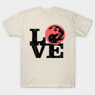 Love Red Mana Magic The Gathering T-Shirt